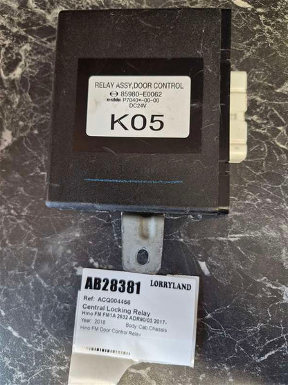Hino 500 Series FM FM1A - Central Locking Relay