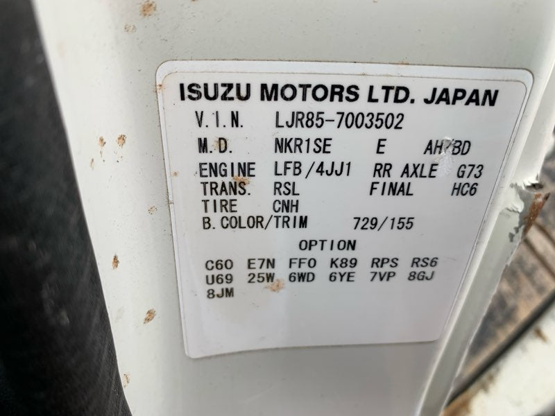 2013 Mazda Titan LJR85 LJR85-703502