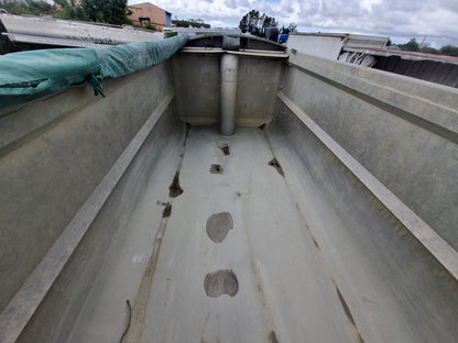 Hino 700 Series All Series FS1E SEE VIN - Tipping Deck PN: transfleet alloy bin 700 hino