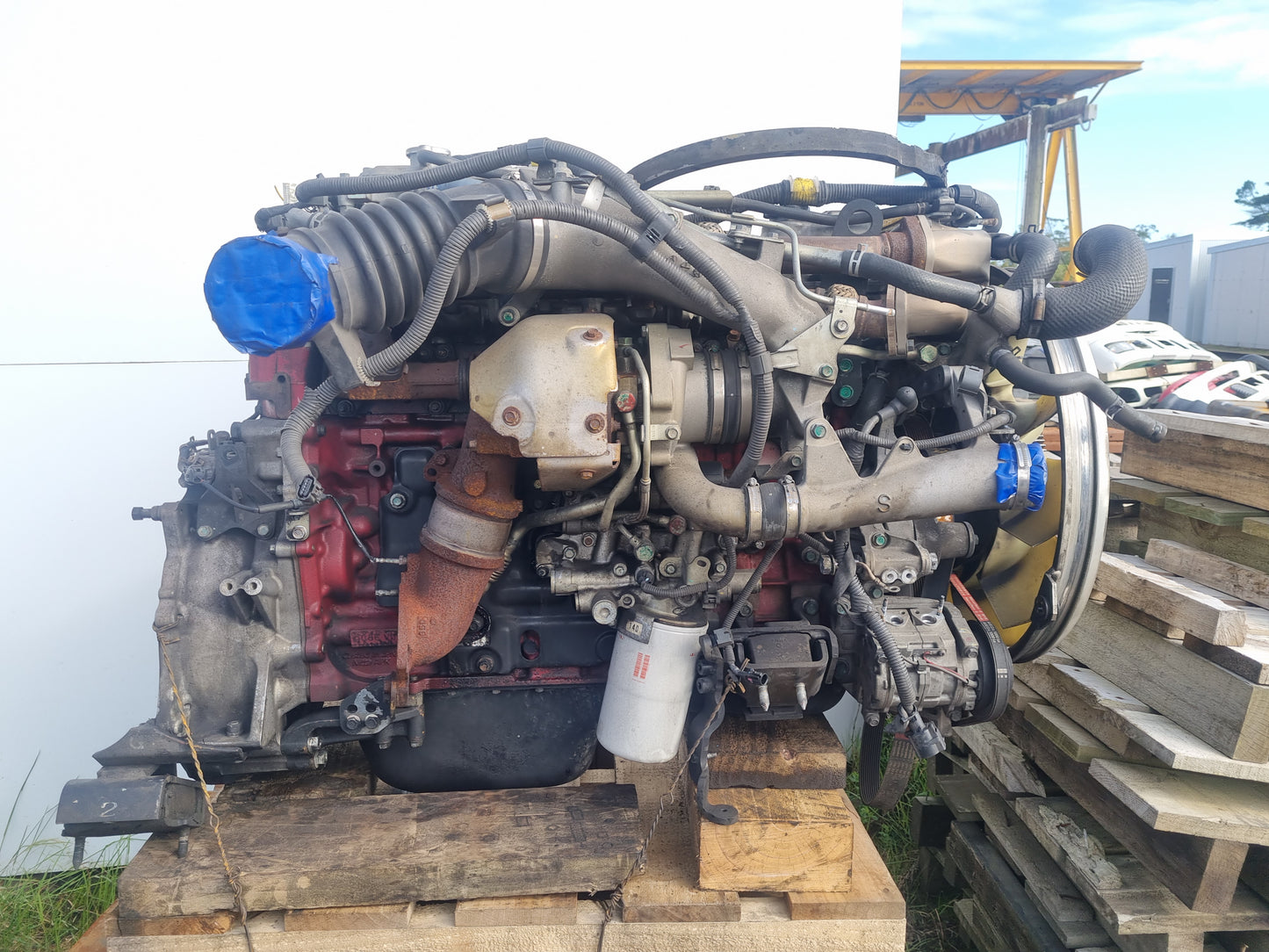 Hino 500 Series GH GH8MMG-UHU - Engine