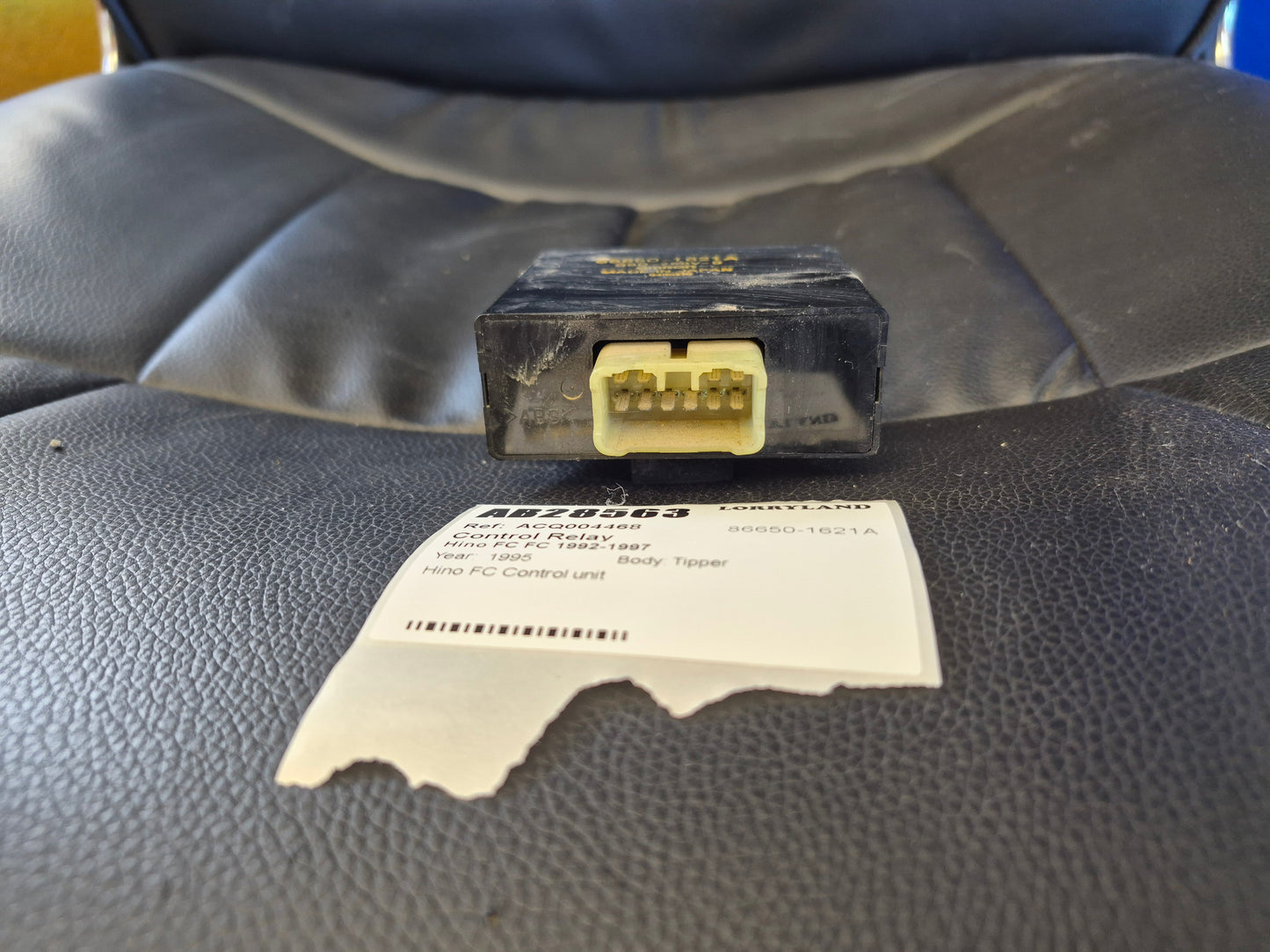 Hino 500 Series FC FC2JCA-11711 - Control Relay PN: 86650-1621A