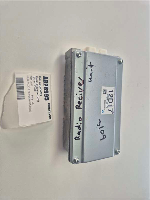 Hino 500 Series FC fc - Radio Receiver Unit