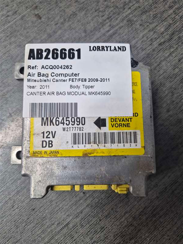 Mitsubishi Canter FE7/FE8 2009-2011 FDA40-500047 - SRS Control Module