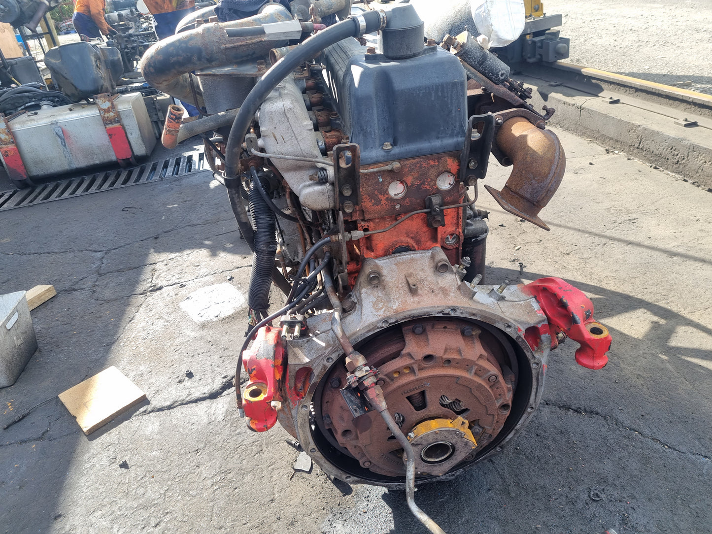 Isuzu C Series CXH450 - Engine PN: 6wg1tc