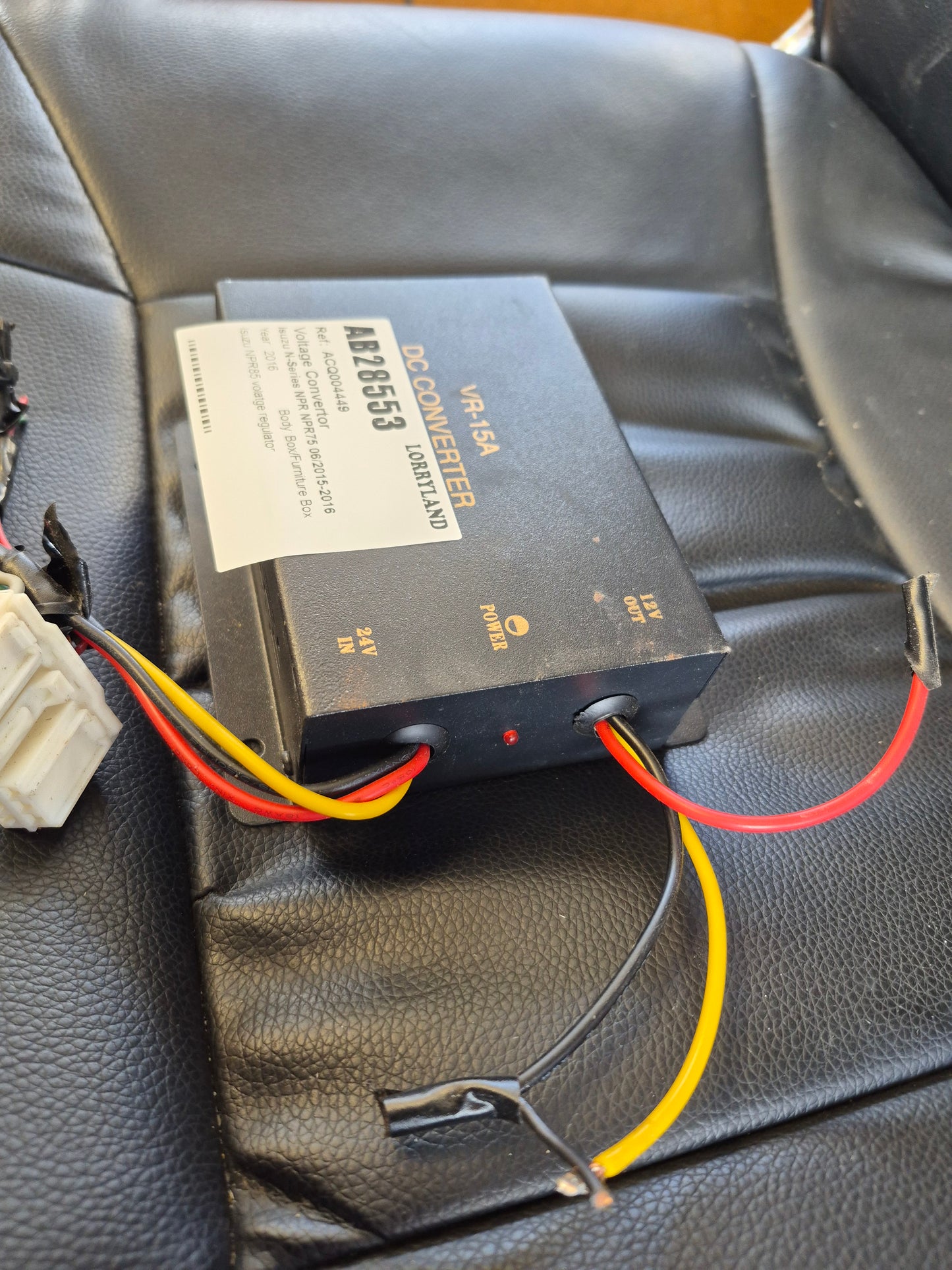 Isuzu N-Series NPR NPR85 - Voltage Convertor