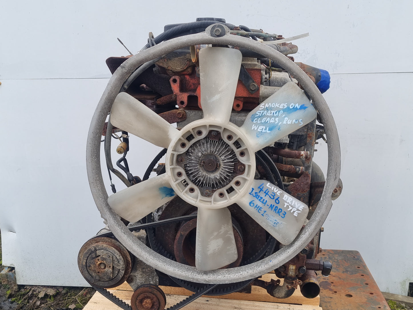 Isuzu N-Series NRR NRR32 - Engine PN: 6he1 livedrive