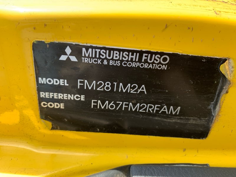 2017 Mitsubishi Fuso Fighter FM FM67FM2RFAM6X2