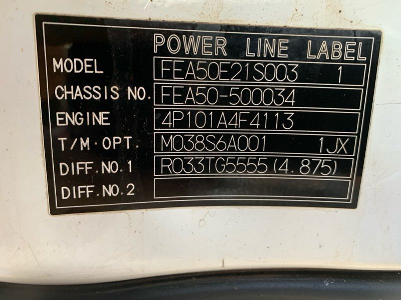 2011 Mitsubishi Canter FEA/FEB 2011-on FEA50-500034
