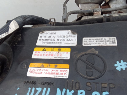 2008 Isuzu Elf NKR85 - Engine PN: 4jj1 tcn/ 4jj1-1