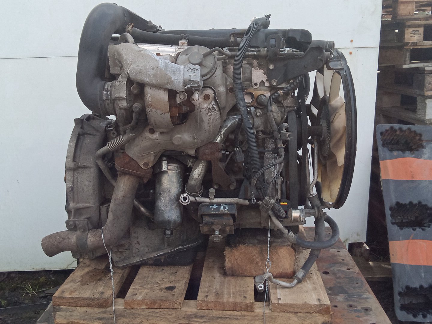 2008 Isuzu Elf NKR85 - Engine PN: 4jj1 tcn/ 4jj1-1