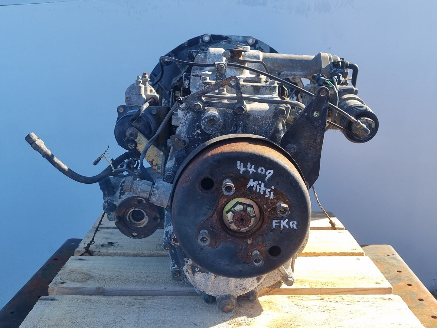 1998 Mitsubishi Fuso FK FK 1996-2008 FK628GY-540013- Trans/Gearbox PN: mo50s6