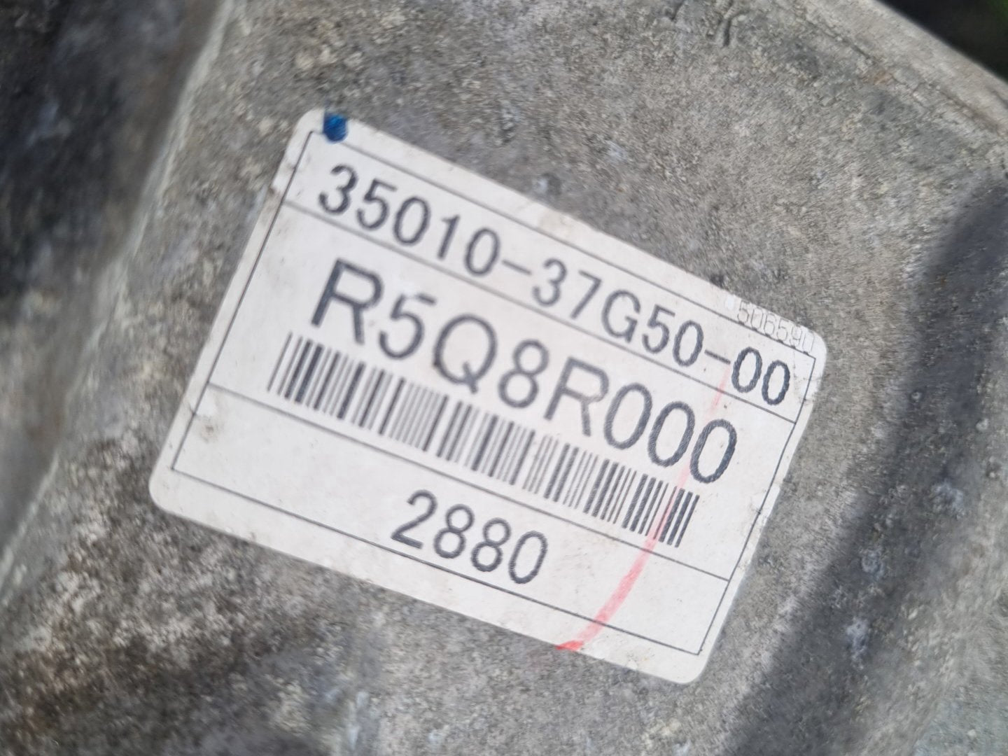 2012 Toyota Dyna XZU605 XZU605- Trans/Gearbox PN: A860E