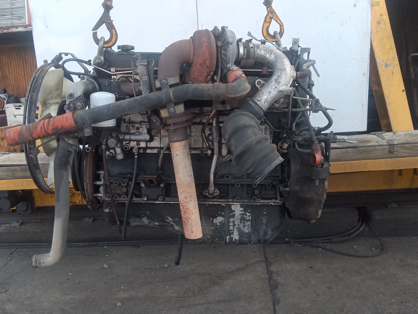 2006 Isuzu Forward 1400 JALFVZ23S47000112 - Engine PN: 6sd1tc