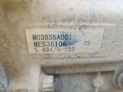 2015 Mitsubishi Canter All Series FBA20-542234- Trans/Gearbox PN: m038s6