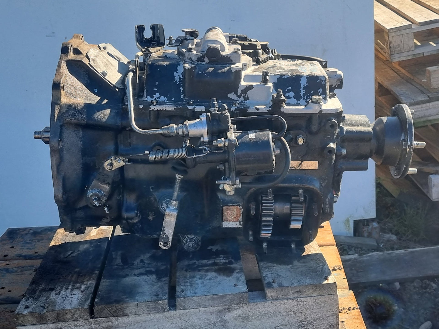 2010 Hino 500 Series FG8J- Trans/Gearbox PN: MF06S