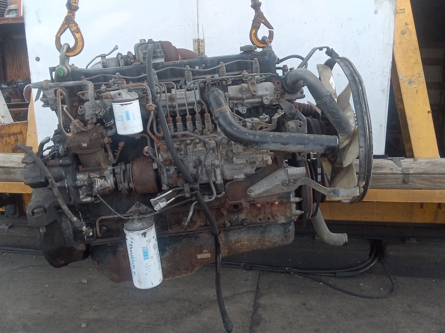 2006 Isuzu Forward 1400 JALFVZ23S47000112 - Engine PN: 6sd1tc